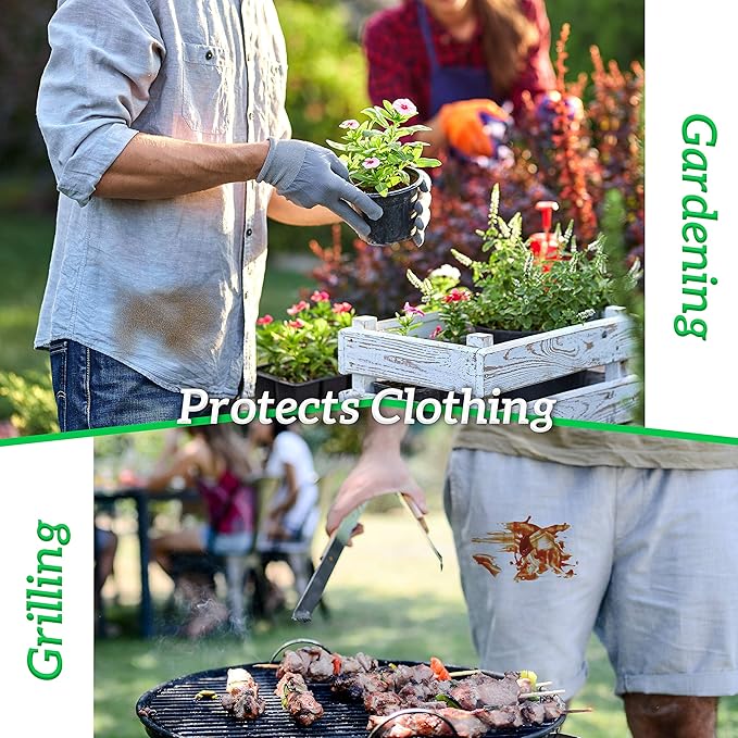GREEN LIFESTYLE Server Aprons with 3 Pockets - Waist Apron, Waitress Apron for Women and Man, Water Resistant with Long Waist Strap Reinforced Seams, Half Apron (12 Pack - Black)