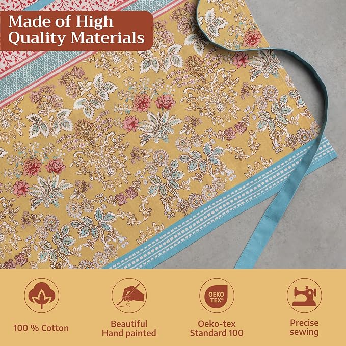 Maison d' Hermine 100% Cotton Apron for women with Pocket Kitchen Chef Apron for Men Cooking Mothers Day Gifts - Image 3
