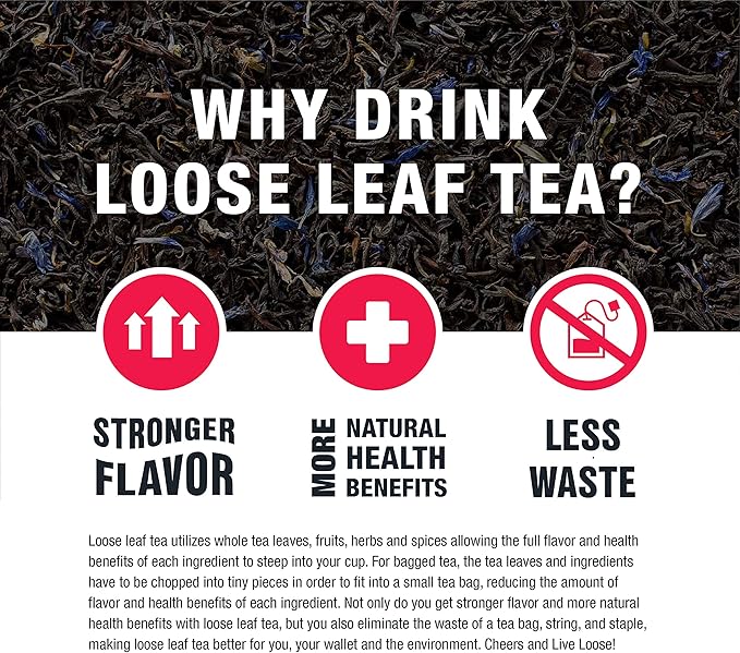 Tiesta Tea Loose Leaf Filters for Brewing, Disposable Infuser for Hot & Iced Drinks, Easy-Fill Steeper, Unbleached Paper, Single-Cup Infuser for Loose Leaves, 100 Empty Bags (6 pack)
