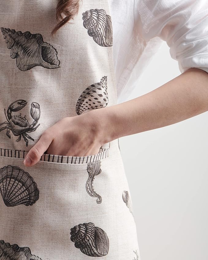 Maison d' Hermine 100% Cotton Apron for women with Pocket Kitchen Chef Apron for Men Cooking Mothers Day Gifts - Image 9