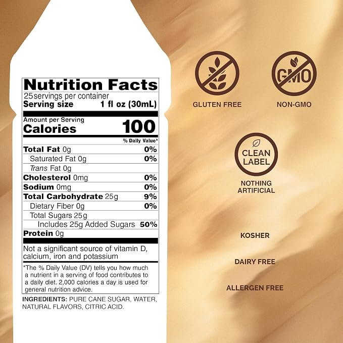 Monin - Coconut Syrup, Creamy Tropical Flavored Syrup, Coffee Syrup, Natural Flavor Drink Mix, Simple Syrup for Coffee, Lemonade, Cocktails, & More, Gluten-Free, Non-GMO, Clean Label (750 ml) - Image 2