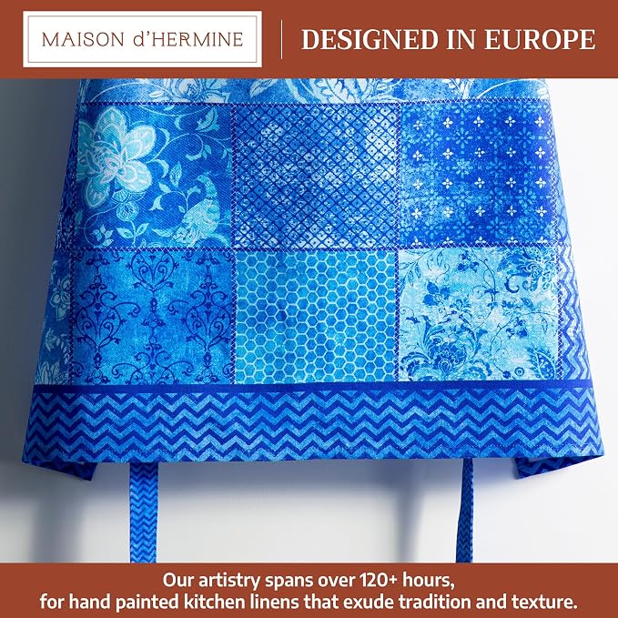 Maison d' Hermine 100% Cotton Apron for women with Pocket Kitchen Chef Apron for Men Cooking Mothers Day Gifts - Image 2
