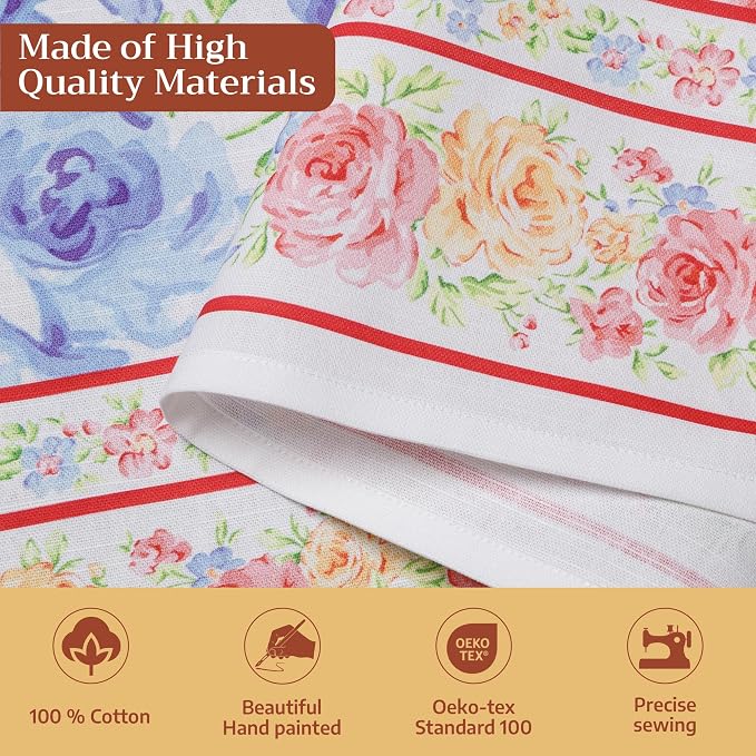 Maison d' Hermine 100% Cotton Apron for women with Pocket Kitchen Chef Apron for Men Cooking Mothers Day Gifts - Image 3