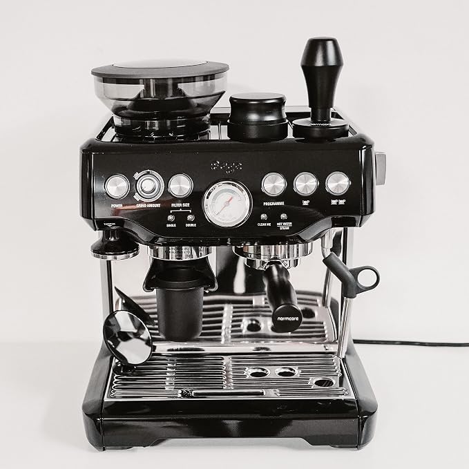 Normcore V4 Coffee Tamper 53.3mm - Spring-Loaded Tamper - Barista Espresso Tamper with 15lb / 25lb / 30lbs Replacement Springs - Anodized Aluminum Handle and Stand - Flat Base, Black - Image 6