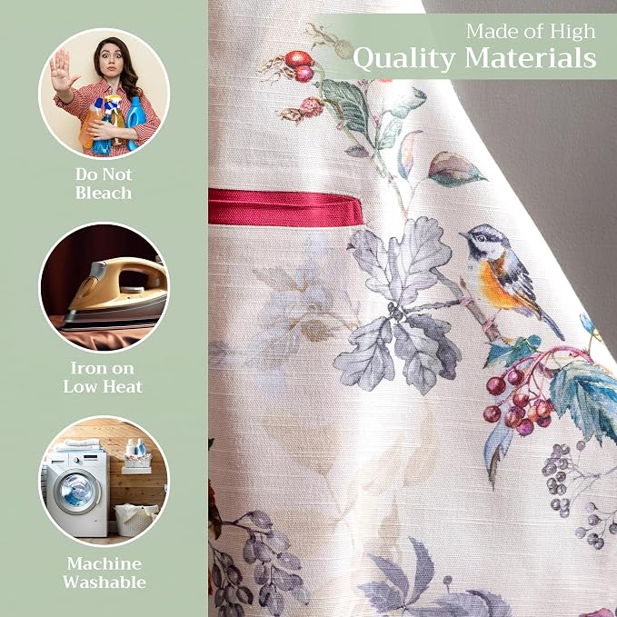 Maison d' Hermine 100% Cotton Apron for women with Pocket Kitchen Chef Apron for Men Cooking Mothers Day Gifts - Image 3