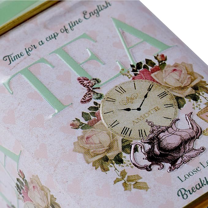 New English Teas Retro Time for Tea Vintage Tin with 70g Loose Tea
