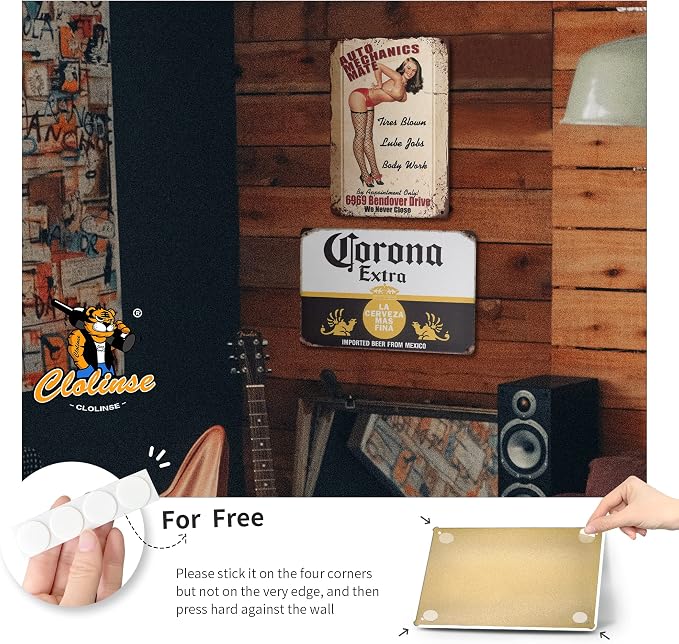 Vintage Bar Cool Things Shop Room Decor | Funny Stupid Man Cave Wall Tin Sign Stuff Poster For Home House Coffee Garage | Metal Retro Sign Everybody Deserves Another Shot Tin sign - Image 5