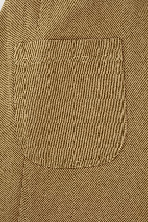 Japanese Cotton Linen Cross Back Apron with Pockets,Fashion Pinafore Dress for Gardening Painting Cleaning Cooking - Image 7