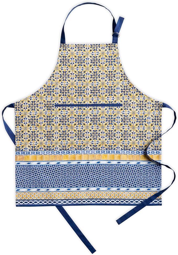 Maison d' Hermine 100% Cotton Apron for women with Pocket Kitchen Chef Apron for Men Cooking Mothers Day Gifts by MaisondHermine
