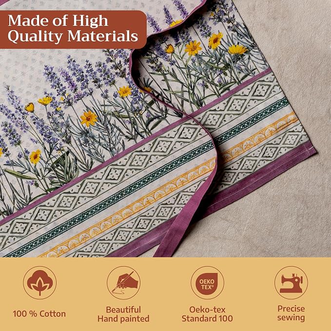 Maison d' Hermine 100% Cotton Apron for women with Pocket Kitchen Chef Apron for Men Cooking Mothers Day Gifts - Image 3