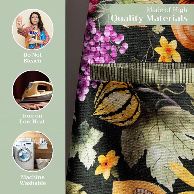 Maison d' Hermine 100% Cotton Apron for women with Pocket Kitchen Chef Apron for Men Cooking Mothers Day Gifts - Image 3