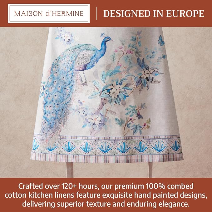 Maison d' Hermine 100% Cotton Apron for women with Pocket Kitchen Chef Apron for Men Cooking Mothers Day Gifts - Image 3