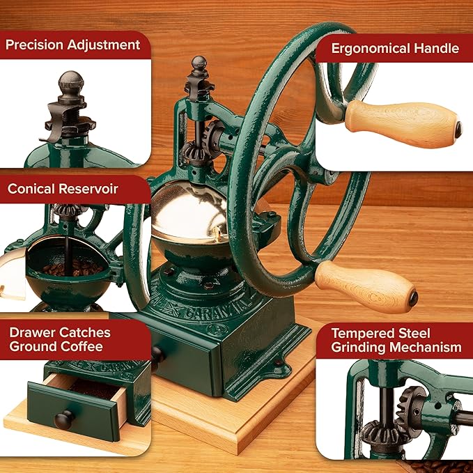 LARGE COFFEE GRINDER (Green)