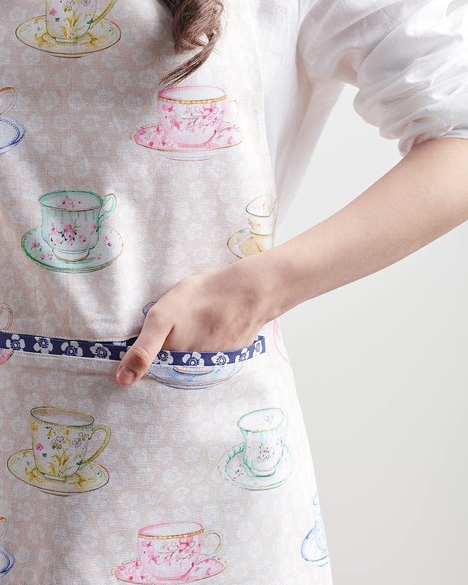 Maison d' Hermine 100% Cotton Apron for women with Pocket Kitchen Chef Apron for Men Cooking Mothers Day Gifts - Image 9