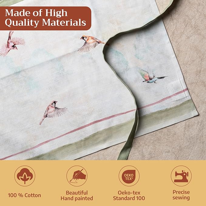 Maison d' Hermine 100% Cotton Apron for women with Pocket Kitchen Chef Apron for Men Cooking Mothers Day Gifts - Image 3