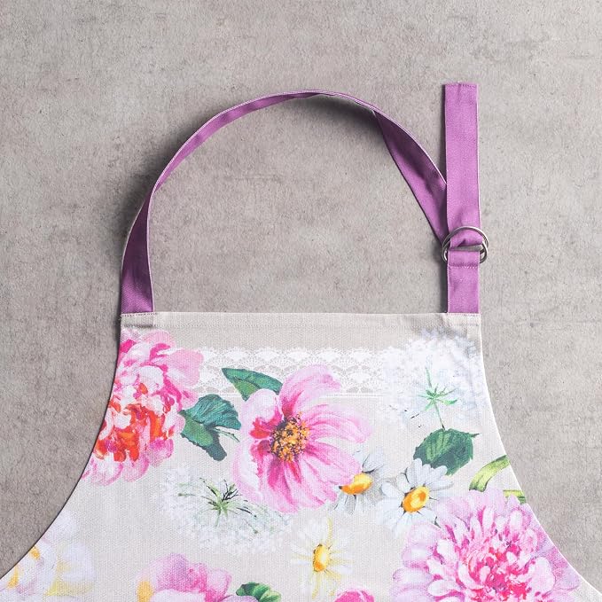 Maison d' Hermine 100% Cotton Apron for women with Pocket Kitchen Chef Apron for Men Cooking Mothers Day Gifts - Image 9