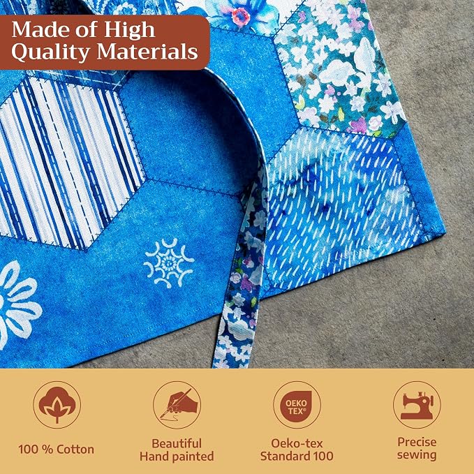 Maison d' Hermine 100% Cotton Apron for women with Pocket Kitchen Chef Apron for Men Cooking Mothers Day Gifts - Image 3