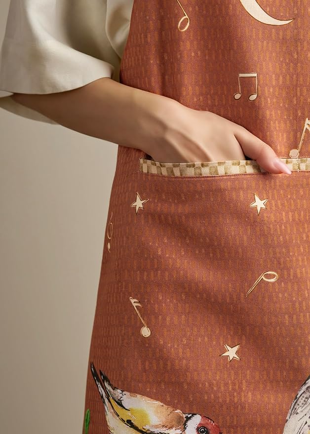 Maison d' Hermine 100% Cotton Apron for women with Pocket Kitchen Chef Apron for Men Cooking Mothers Day Gifts - Image 7