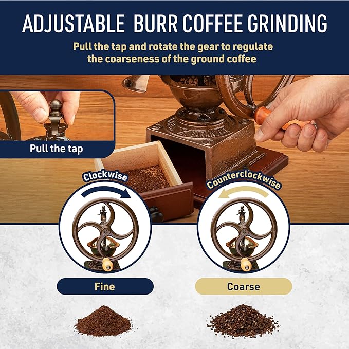 LARGE COFFEE GRINDER (Copper)