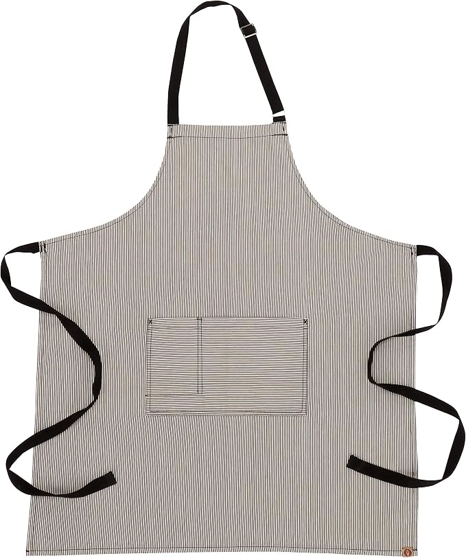 Chef Works Unisex Portland Kitchen Apron, Black, One Size - Image 5