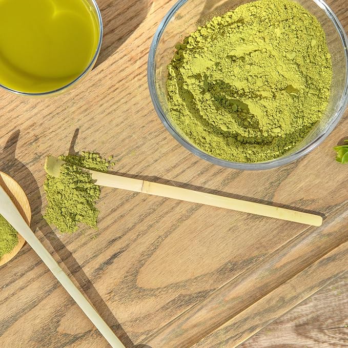 Restaurantware Dojo 6.5 Inch Chashaku Matcha Scoop 1 Hooked Matcha Tool - For Traditional Tea Ceremonies Durable Natural Bamboo Matcha Accessory Measure Green Tea Matcha Powder Sustainable