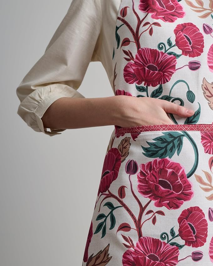 Maison d' Hermine 100% Cotton Apron for women with Pocket Kitchen Chef Apron for Men Cooking Mothers Day Gifts - Image 9