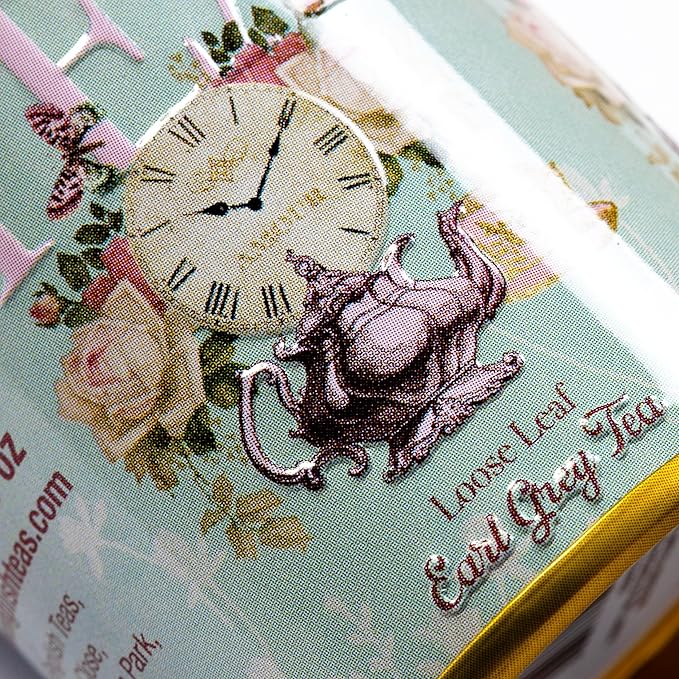 New English Teas Retro Time for Tea Vintage Tin with 70g Loose Tea